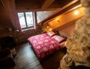 chambre chalet  vue depuis mezza